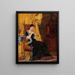 La lettre - Carl Zewy — gerahmtes Bild an der Wand