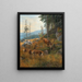 Au pack - Carl Zimmermann — gerahmtes Bild an der Wand