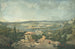Vue de Paris depuis la terrasse du Pavillon de Brimborion - Carle Vernet — Ansicht des Kunstwerks