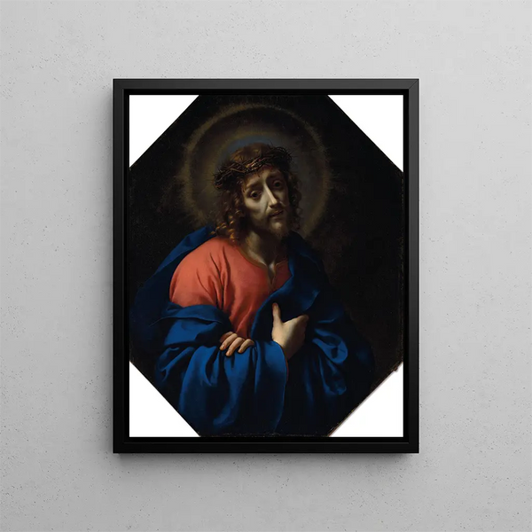 Voici l'homme - Carlo Dolci — gerahmtes Bild an der Wand