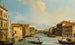 Venedig, der Große Kanal des Palazzo Balbi am Rialto-Brücke - Carlo Grubacs — Ansicht des Kunstwerks