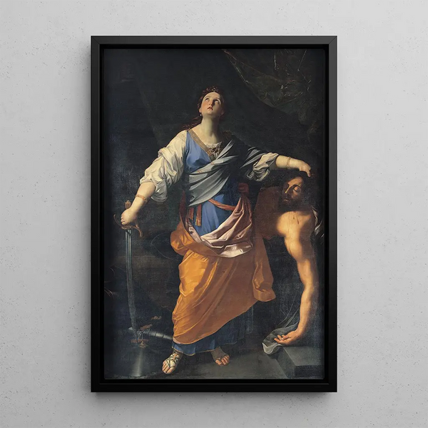 Judith - Carlo Maratti — gerahmtes Bild an der Wand