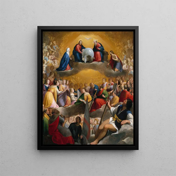 Paradies - Carlo Saraceni — gerahmtes Bild an der Wand