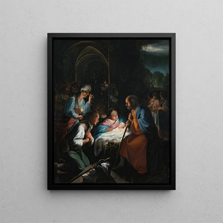 Carlo Saraceni - The Adoration Of The Shepherds.webp