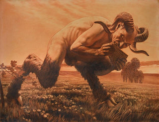 L'heure du faune - Carlos Schwabe — Ansicht des Kunstwerks