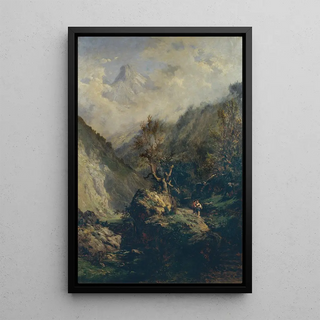 Carlos de Haes - Mountains in Asturias.webp