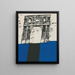 Gravuren auf Holz von Carol Summers - Carol Summers — gerahmtes Bild an der Wand