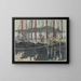 Jours oisifs à Gloucester, Massachusetts - Caroline E. Coit — gerahmtes Bild an der Wand