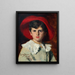 L'enfant au chapeau rouge Michel Feydeau fils de Georges - Carolus-Duran — gerahmtes Bild an der Wand
