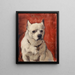 Der chinesische Hund - Carolus-Duran — gerahmtes Bild an der Wand