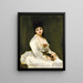 Portrait von Mme Henri Fouquier - Carolus-Duran — gerahmtes Bild an der Wand