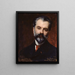 Portrait von Arsène Alexandre 1859-1935 Kunsthistoriker und Kritiker - Carolus-Duran — gerahmtes Bild an der Wand