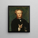 Portrait von Étienne Haro - Carolus-Duran — gerahmtes Bild an der Wand