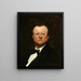 Portrait de Jean-François Berthelier 1830-1888 chanteur - Carolus-Duran — gerahmtes Bild an der Wand