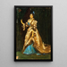 Skizze für das Porträt von Madame Feydeau - Carolus-Duran — gerahmtes Bild an der Wand