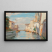 Vue de Venise - Carolus-Duran — gerahmtes Bild an der Wand