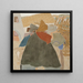 Carretiers - Rafael Barradas — gerahmtes Bild an der Wand