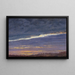 Himmel bewölkt am Abend - Caspar David Friedrich — gerahmtes Bild an der Wand