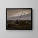 Nach dem Sturm - Caspar David Friedrich — gerahmtes Bild an der Wand