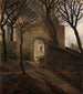 Kirchhofpforte - Caspar David Friedrich — Ansicht des Kunstwerks