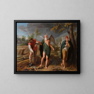 Caspar Jacob Van Opstal The Younger - Allegory Of Time Work And Idleness.webp