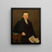 Josef Baumgartner, Architekt und Straßenbauer - Caspar Jele — gerahmtes Bild an der Wand