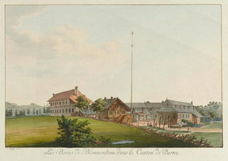 Caspar Leontius Wyss - Les Bains de Bloumenstein dans le Canton de Berne.webp