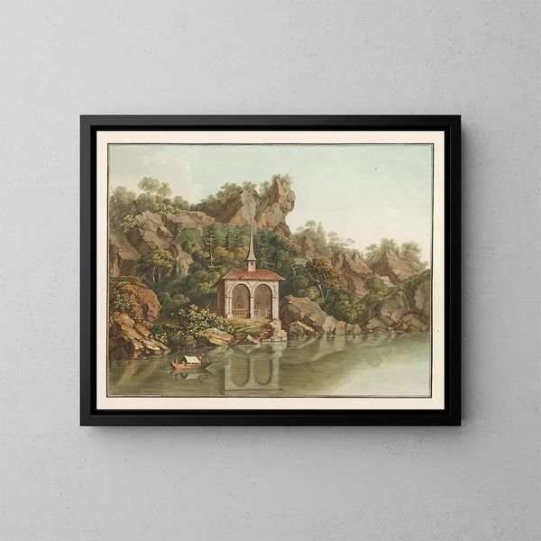 Caspar Wolf — gerahmtes Bild an der Wand
