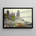 Kathedrale von Laon, Frankreich - Cass Gilbert — gerahmtes Bild an der Wand