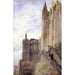 Reproduktion des Gemäldes Mont Saint-Michel Frankreich - Cass Gilbert