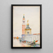 Venedig - Cass Gilbert — gerahmtes Bild an der Wand