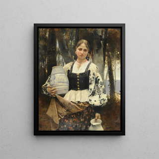 Casto Plasencia - The milkmaid.webp