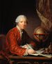 Portrait de Jean Le Rond d'Alembert 1717-1783 Mathematiker und Philosoph - Catherine Lusurier — Ansicht des Kunstwerks