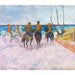 Reproduktion des Gemäldes Cavaliers sur la plage (I) - Paul Gauguin