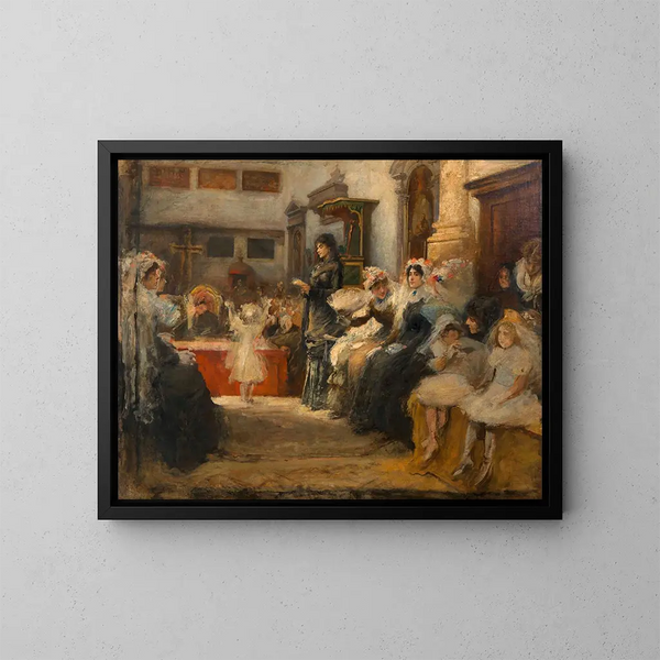 La Dispute - Cecil van Haanen — gerahmtes Bild an der Wand