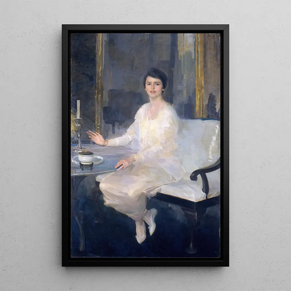 Ernesta - Cecilia Beaux — gerahmtes Bild an der Wand