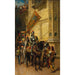 Reproduktion des Gemäldes À la joute - Cesare Auguste Detti