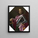 Saint Michel Archange - Cesare Dandini — gerahmtes Bild an der Wand