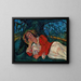 La sieste - Chaïm Soutine — gerahmtes Bild an der Wand