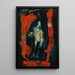 La volaille pendue aux briques rouges - Chaïm Soutine — gerahmtes Bild an der Wand