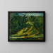 Landschaft - Chaïm Soutine — gerahmtes Bild an der Wand