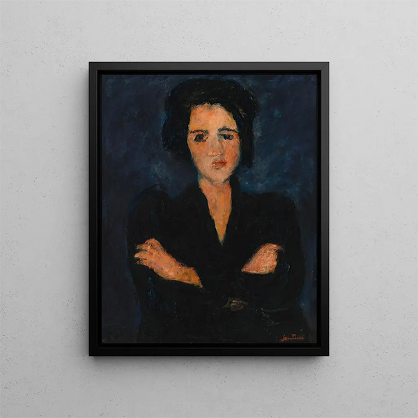 und - Chaïm Soutine — gerahmtes Bild an der Wand
