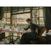 Reproduktion des Gemäldes Schlafzimmer mit Blick auf den Hafen - James Tissot