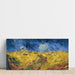 Reproduktion des Gemäldes Weizenfeld mit Krähen - Vincent van Gogh