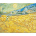 Reproduktion des Gemäldes Weizenfeld hinter dem Saint-Paul-Krankenhaus mit einer Sense - Vincent van Gogh