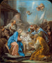 L'Adoration des Mages - Charles André van Loo — Ansicht des Kunstwerks