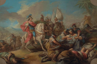 CharlesAndr van Loo - The Victory of Alexander over King Porus.webp