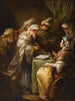 Der Ehevertrag - Charles André van Loo — Ansicht des Kunstwerks