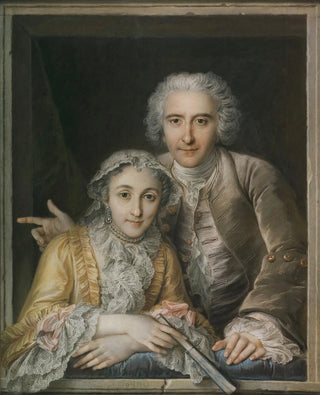 CharlesAntoine Coypel - Portrait of Philippe Coypel and His Wife.webp