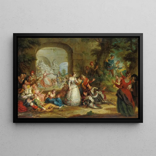CharlesAntoine Coypel - Roland And The marriage Of Angelique.webp
